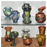 Group of Roseville Pottery