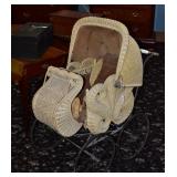 Victorian Wicker Pram