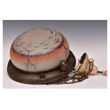 Obverse Painted Hanging Fixture