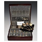 Wallace Partial Sterling Silver Flatware Set