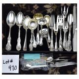 Group of Sterling Silver Flatware