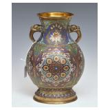 Chinese Cloisonne Vase