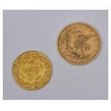 Two Gold Coins