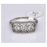 14k Gold Diamond Ring