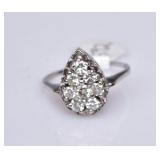 14k Gold Diamond Ring