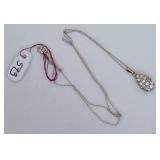 14k Gold Diamond Pendant