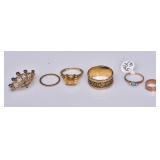 Group of Gold Jewelry