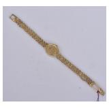 Baume & Mercier 14k Gold Ladies Wrist Watch