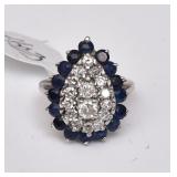 14k Gold Diamond Ring