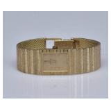 Omega 14k Gold Ladies Wrist Watch