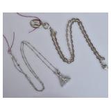 Two Diamond Necklaces