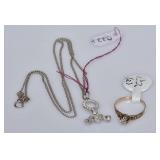 14k Gold Diamond Necklace