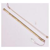 14k Gold Necklace and Bracelet