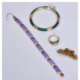 Group of Gold Jewelry