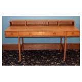 Danish Modern Flip Top Writing Desk
