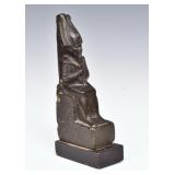 Egyptian Steatite Figure Of Osiris