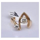 14k Gold Diamond Ring