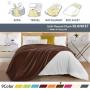 $16  Throw Blanket for Sofa Bed  Coffee Fleece Bla