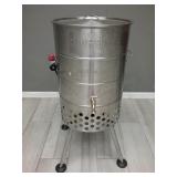 Outdoor Gourmet Crawfish Keg 80Qt Seafood Boil Pot