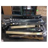 Pallet of Miscellaneous Curtain Rods