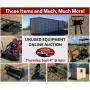 Unused Equipment Online Auction