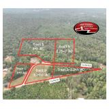 Unrestricted Land Auction 5 Tracts -8.7+/- Total Acres 
