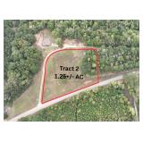TRACT 2 – 1.25+/- Acres