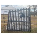 #131- 14ft Bi-Parting Wrought Iron Gate