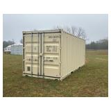 #161- One Trip 20ft Shipping Container