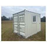 #212- One Trip 10ft Shipping Container
