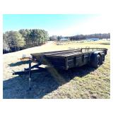 #310- 16 1/2ft x 76 1/2in Bumper Pull Trailer