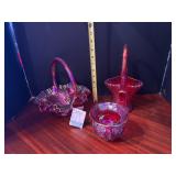 #330 • Fenton Candy Baskets