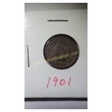 1901 Indian Head Cent