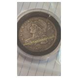 1833 Capped Busted Half Dollar