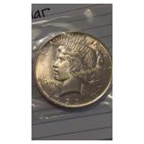 1923  Peace Dollar
