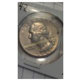 1942 Washington Quarter