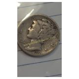 1927 Mercury Dime