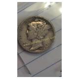 1928 Mercury Dime