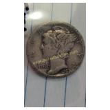 1923 Mercury Dime