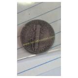 1927-S Mercury Dime