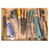 tin snips, scissors & misc.