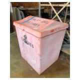 fiberglass storage bin 25x323x31H