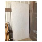 4) sheets of wall board 4ft x 8ft