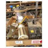 light, square-D main switch box