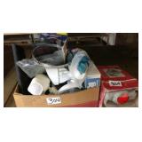 small compressor, security lights, tester, alarm