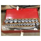 3/4' dr socket set 3/4 - 2 3/8 & accessories