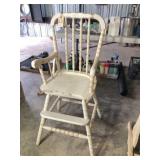 vintage high chair