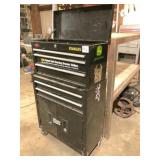 Stanley black toolbox w/wheels