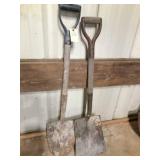 flat shovel & spade
