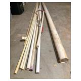 PVC pipe assorted sizes 3/4' - 3'